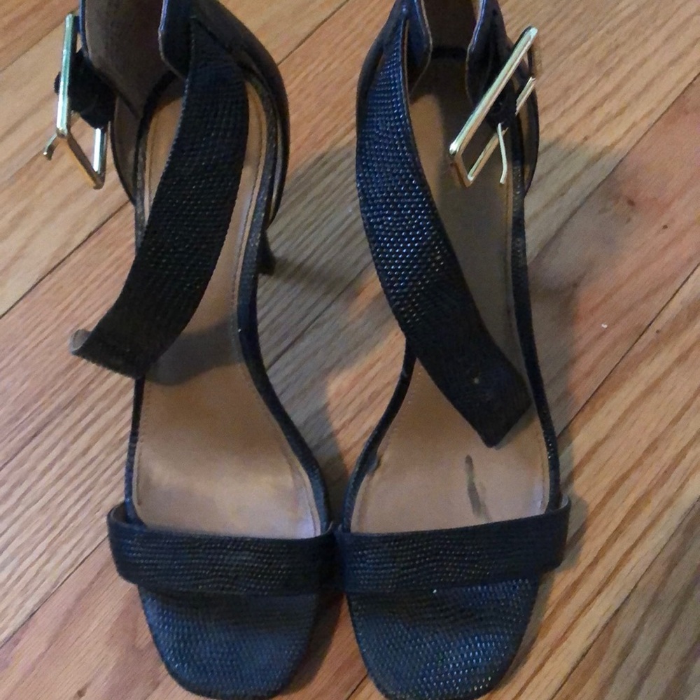 Black high heels